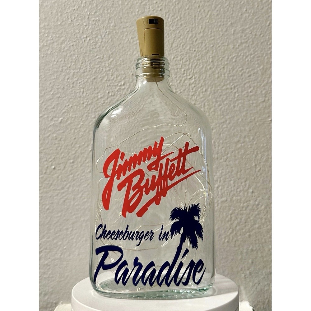 Margaritaville Cheeseburger In Paradise Caribbean Decorative bottle